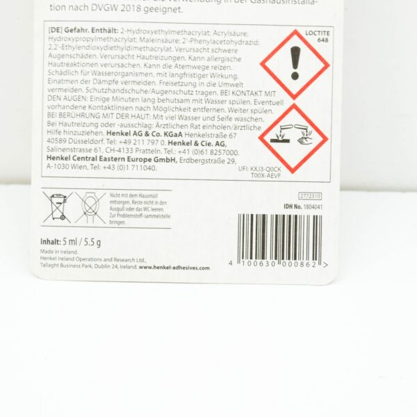 NEW BMW M3 F80 DRIVE SHAFT ADHESIVE 07589067732 ORIGINAL - Image 6