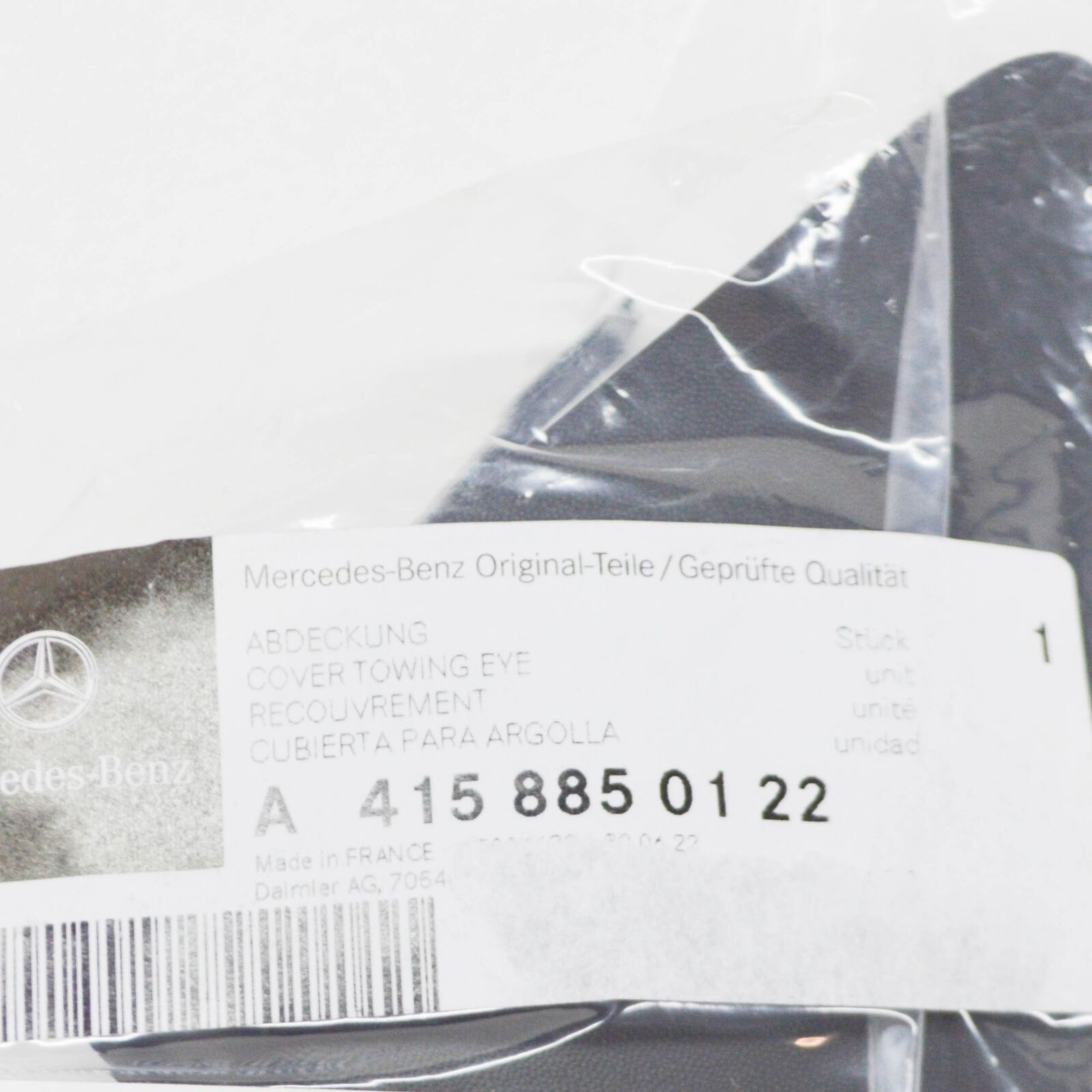 NEW MERCEDES-BENZ CITAN W415 FRONT BUMPER TOW EYE COVER A4158850122 ORIGINAL 6 NEW MERCEDES-BENZ CITAN W415 FRONT BUMPER TOW EYE COVER A4158850122 ORIGINAL - Image 6