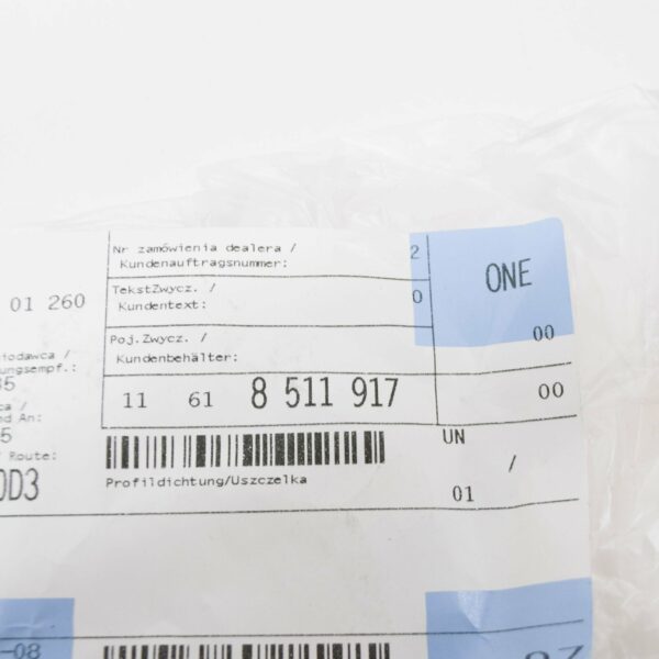 NEW BMW 1 F20 INTAKE MANIFOLD GASKET SEAL 11618511917 8511917 ORIGINAL - Image 6