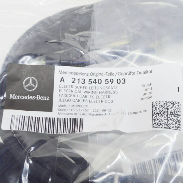NEW MERCEDES-BENZ E W213 FRONT PARKING AID WIRING HARNESS A2135405903 ORIGINAL - Image 6