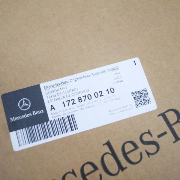 NEW MB SLK R172 FRONT RIGHT SEAT RECOGNITION SENSOR MAT A1728700210 ORIGINAL - Image 6