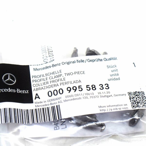 NEW MERCEDES-BENZ E W213 EXHAUST SYSTEM PROFILE CLAMP A0009955833 ORIGINAL - Image 6