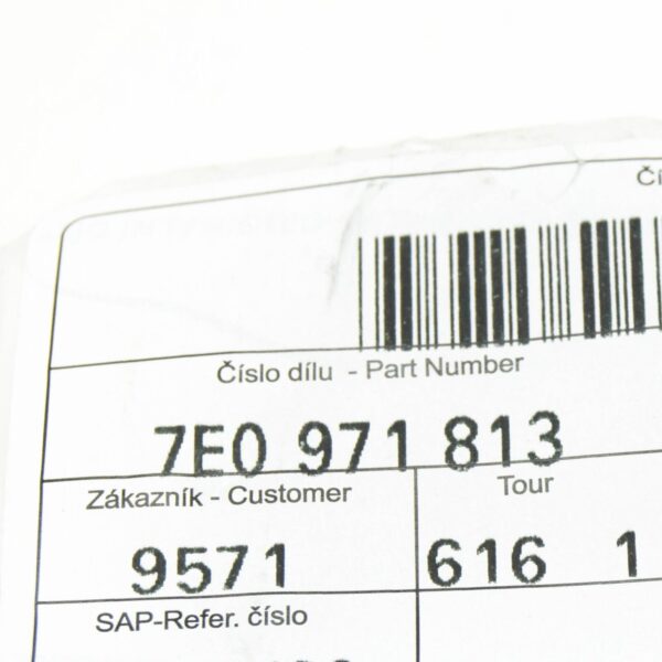 NEW VW TRANSPORTER VI T6 BATTERY TERM. - COVER CAP 7E0971813 ORIGINAL - Image 6