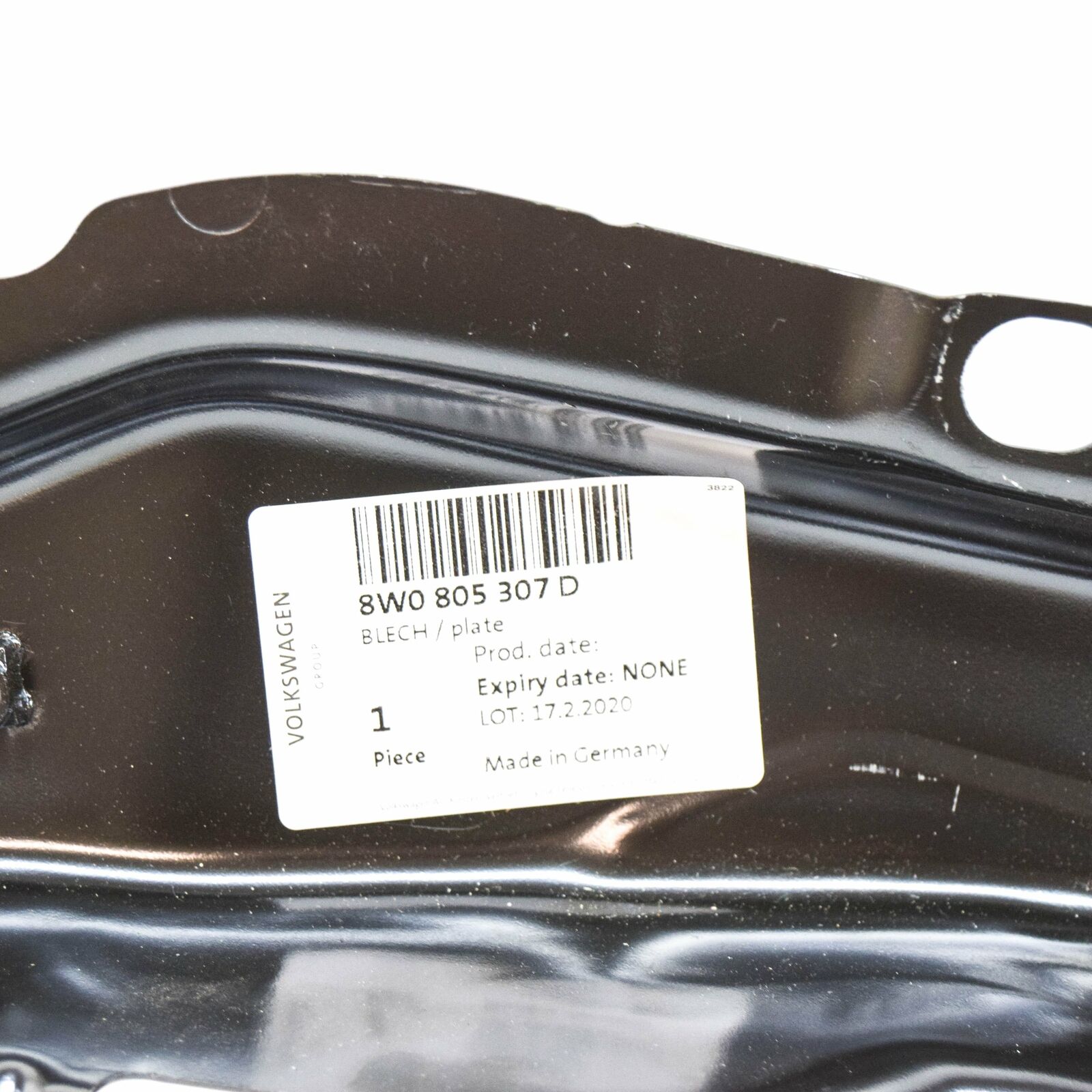 NEW AUDI A4 B9 LEFT FENDER WING UPPER CONNECTING PLATE 8W0805307D 8 NEW AUDI A4 B9 LEFT FENDER WING UPPER CONNECTING PLATE 8W0805307D - Image 8