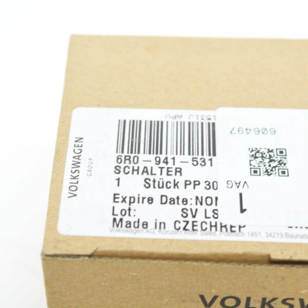 NEW VOLKSWAGEN POLO 6R HEADLIGHT CONTROL SWITCH 6R0941531JAPV - Image 8
