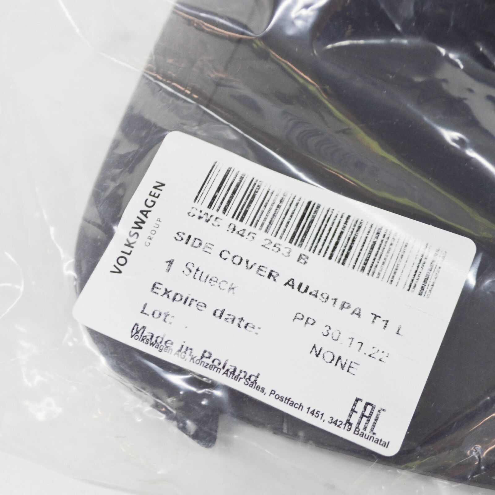 NEW AUDI A4 B9 REAR LEFT TAILLIGHT TRIM 8W5945253B ORIGINAL 6 NEW AUDI A4 B9 REAR LEFT TAILLIGHT TRIM 8W5945253B ORIGINAL - Image 6