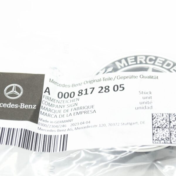 NEW MERCEDES-BENZ GLS X167 FRONT BONNET HOOD BADGE A0008172805 ORIGINAL - Image 6