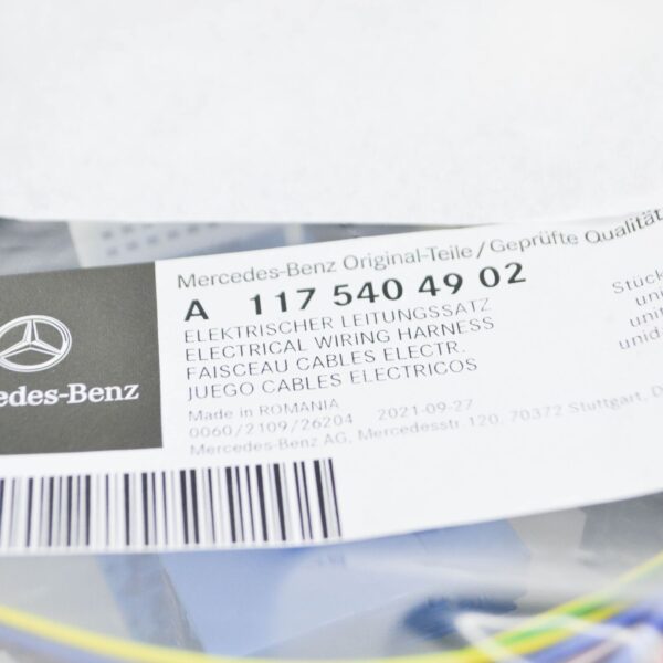 NEW MB CLA C117 REVERSING CAMERA WIRING HARNESS LHD A1175404902 ORIGINAL - Image 6