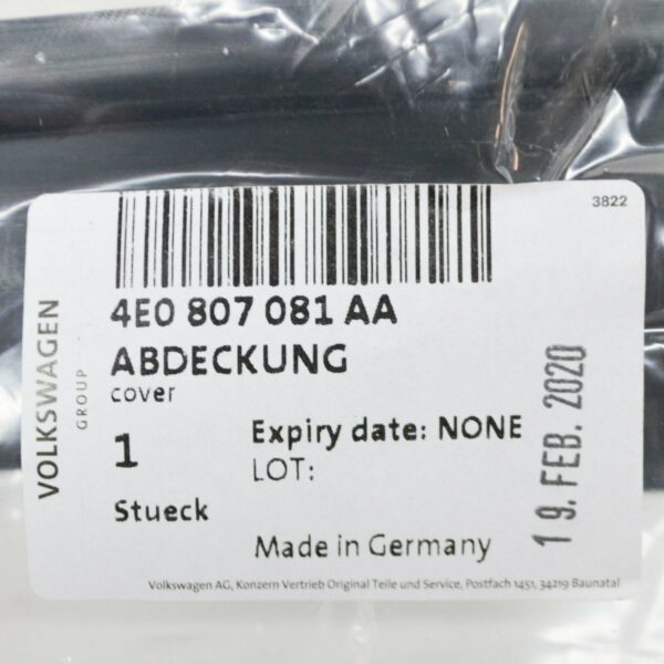 NEW AUDI A8 D3 UPPER CENTRE GRILL SLAM PANEL TRIM COVER 4E0807081AA - Image 8