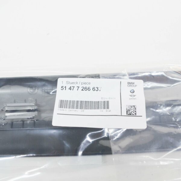 NEW BMW 3 F30 INTERIOR FRONT INNER SILL PLATE COVER 51477266637 7266637 - Image 8