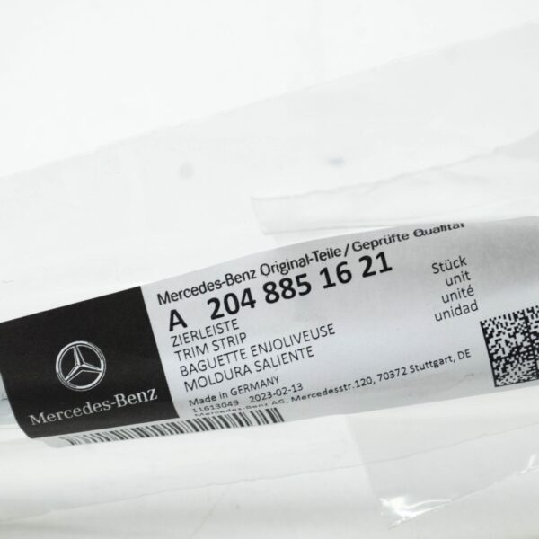NEW MERCEDES-BENZ C S204 REAR RIGHT BUMPER MOLDING A2048851621 ORIGINAL - Image 6