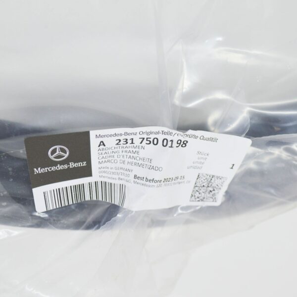 NEW MERCEDES-BENZ SL R231 REAR LID SEALING FRAME A2317500198 ORIGINAL - Image 6