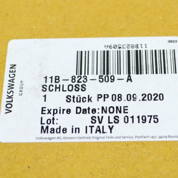 NEW VOLKSWAGEN ID.4 FRONT BONNET HOOD LOCK 11B823509A - Image 8