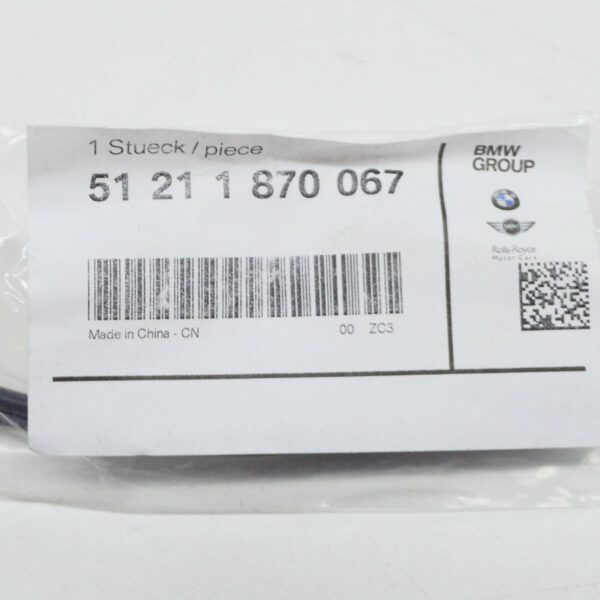 NEW BMW 6 E24 REAR SIDE WINDOW RUBBER SEAL 51211870067 1870067 ORIGINAL - Image 6