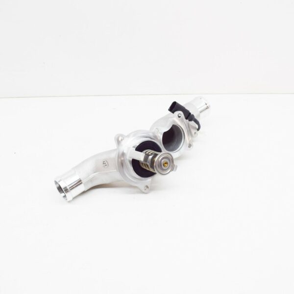 NEW VW TOUAREG 7L COOLANT REGULATOR HOUSING WITH THERMOSTAT 07Z121111 ORIGINAL - Image 6