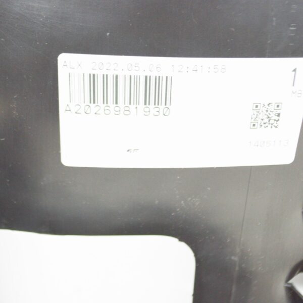 NEW MB C W202 FRONT LEFT FENDER WHEELHOUSE COVERING A2026981930 ORIGINAL - Image 6