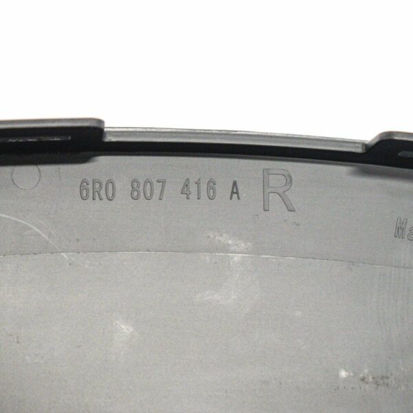 NEW VW POLO 6R MK5 REAR BUMPER RIGHT WHEEL COVER 6R0807416A9B9 ORIGINAL - Image 6