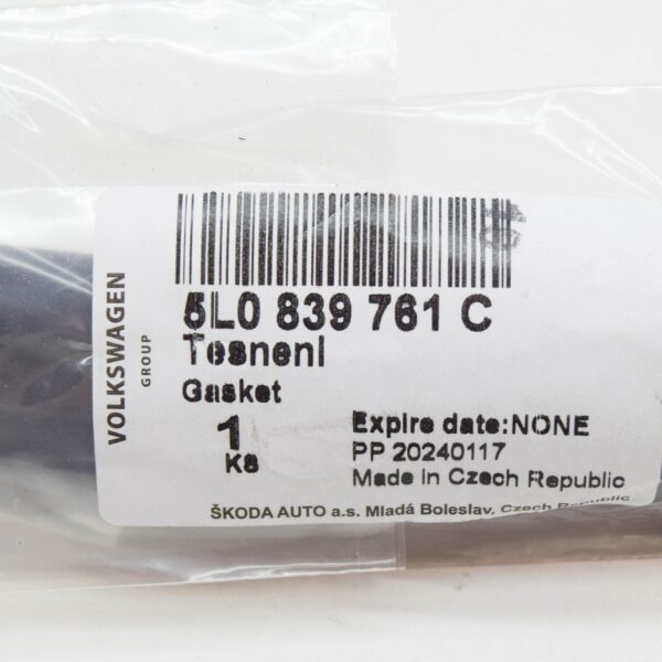 NEW SKODA YETI 5L REAR LEFT WHEEL ARCH DOOR SEAL 5L0839761C ORIGINAL - Image 6