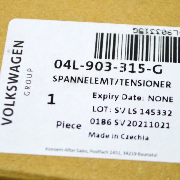 NEW VOLKSWAGEN PASSAT B8 ENGINE V-RIBBED BELT TENSIONER 04L903315G - Image 8