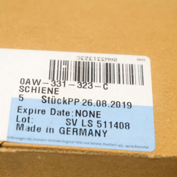 NEW AUDI A4 B8 ENGINE SLIDE RAIL 0AW331323C - Image 6