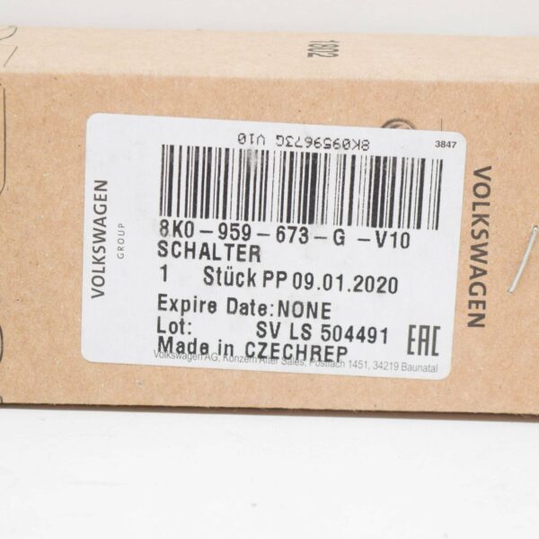 NEW AUDI A4 8K ESP MULTI SWITCH BUTTON 8K0959673GV10 - Image 8