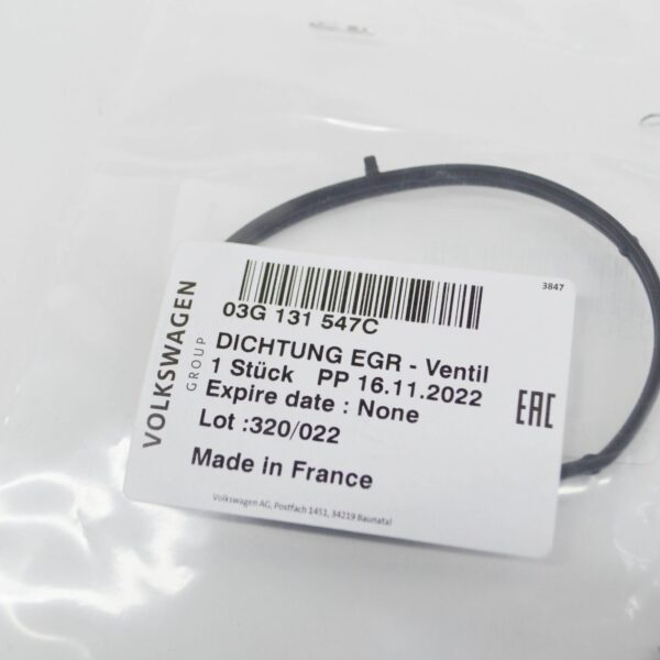 NEW AUDI A4 B7 EGR VALVE GASKET 03G131547C ORIGINAL - Image 6