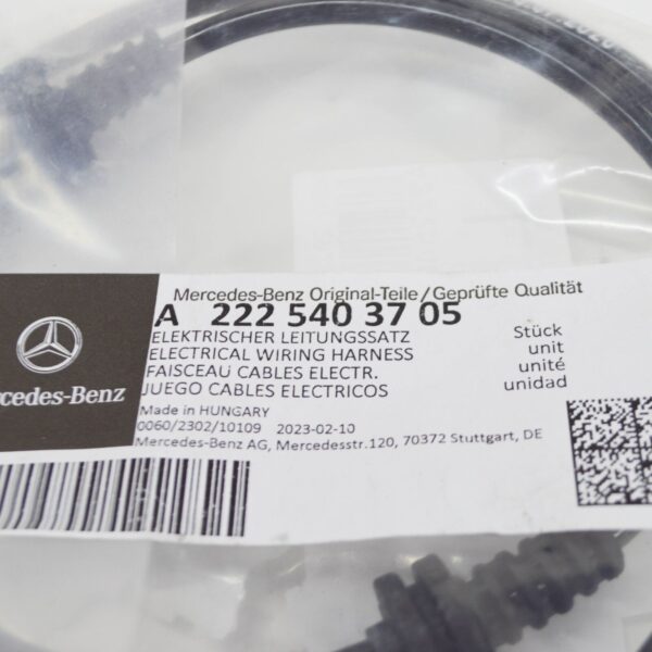 NEW MERCEDES-BENZ S W222 FRONT RIGHT SHOCK ABSORBER HARNESS A2225403705 ORIGINAL - Image 6