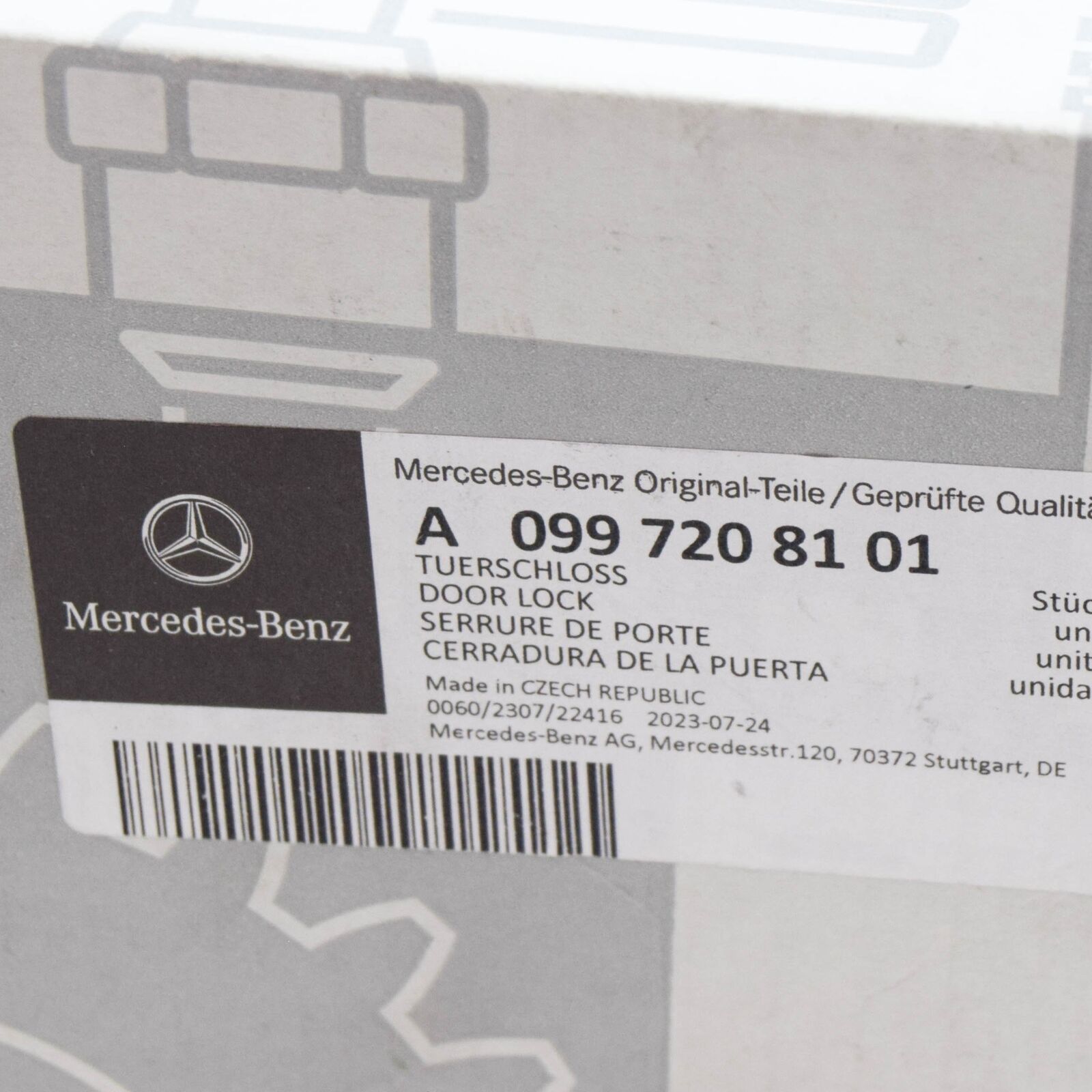 NEW MERCEDES-BENZ C W205 FRONT LEFT DOOR LOCK LHD A0997208101 ORIGINAL 6 NEW MERCEDES-BENZ C W205 FRONT LEFT DOOR LOCK LHD A0997208101 ORIGINAL - Image 6