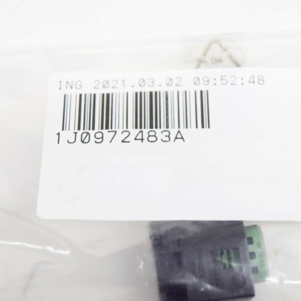 NEW AUDI A2 8Z FLAT CONTACT HOUSING WITH GASKET 3 PIN 1J0972483A ORIGINAL - Image 6