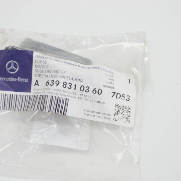 NEW MB VITO W639 FRONT RIGHT DEFROSTER NOZZLE A63983103607D53 ORIGINAL - Image 6