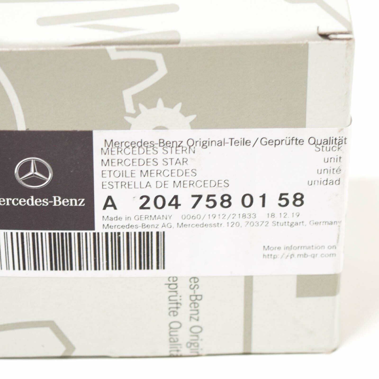 NEW MERCEDES-BENZ C-CLASS S204 TRUNK BOOT LID BADGE EMBLEM A2047580158 8 NEW MERCEDES-BENZ C-CLASS S204 TRUNK BOOT LID BADGE EMBLEM A2047580158 - Image 8