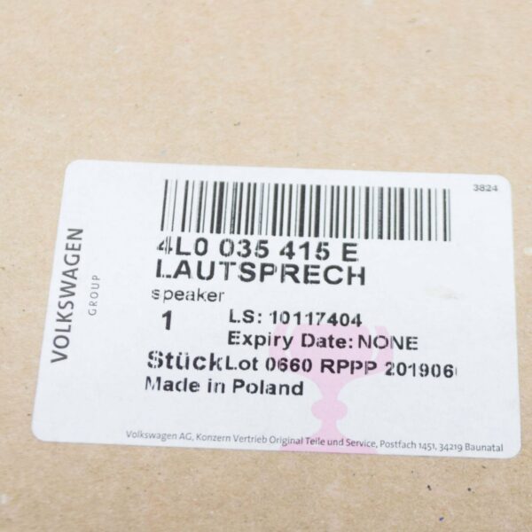 NEW AUDI Q7 4L FRONT DOOR MID-RANGE BASS SPEAKER 4L0035415E - Image 8