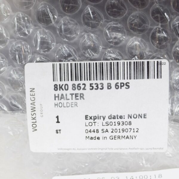 NEW AUDI A4 B8 CENTER CONSOLE CUP HOLDER 8K0862533B6PS - Image 8