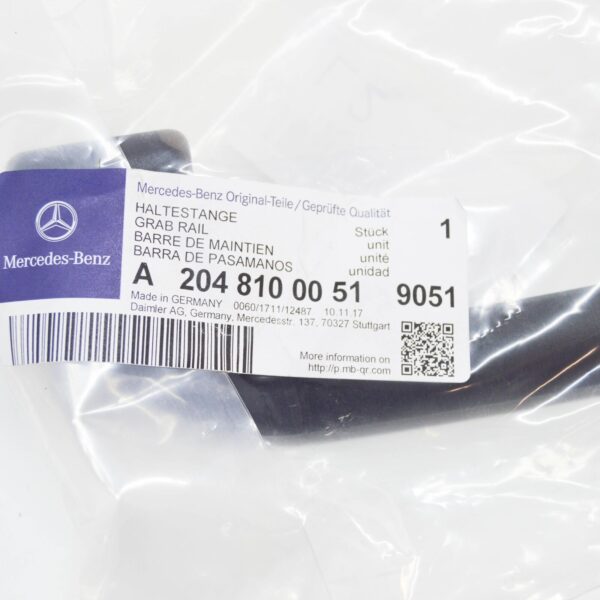 NEW MERCEDES-BENZ C W204 FRONT ROOF HANDLE GRAB BAR A20481000519051 ORIGINAL - Image 6