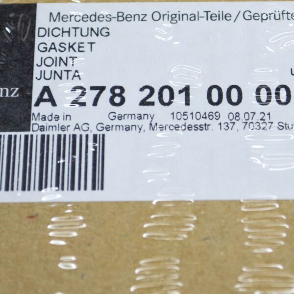 NEW MERCEDES-BENZ GLE COUPE C292 ENGINE WATER PUMP GASKET A2782010000 ORIGINAL - Image 6