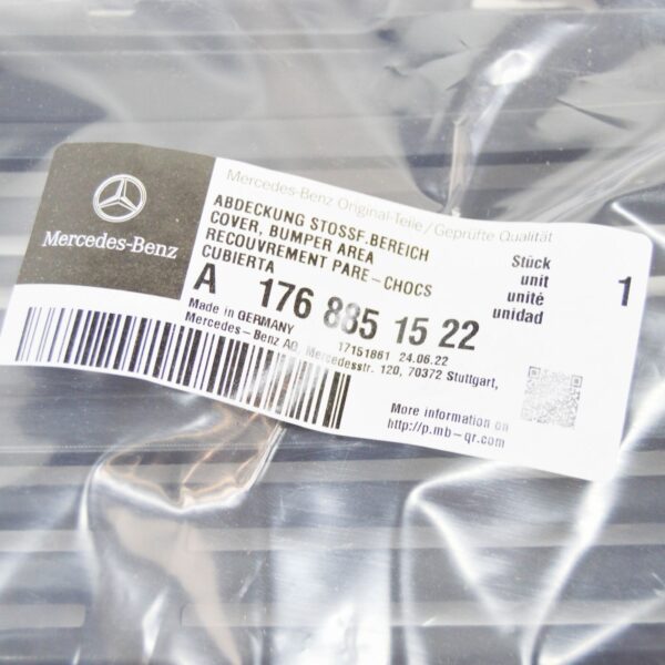 NEW MERCEDES-BENZ A-CLASS W176 FRONT BUMPER LEFT COVER A1768851522 ORIGINAL - Image 6