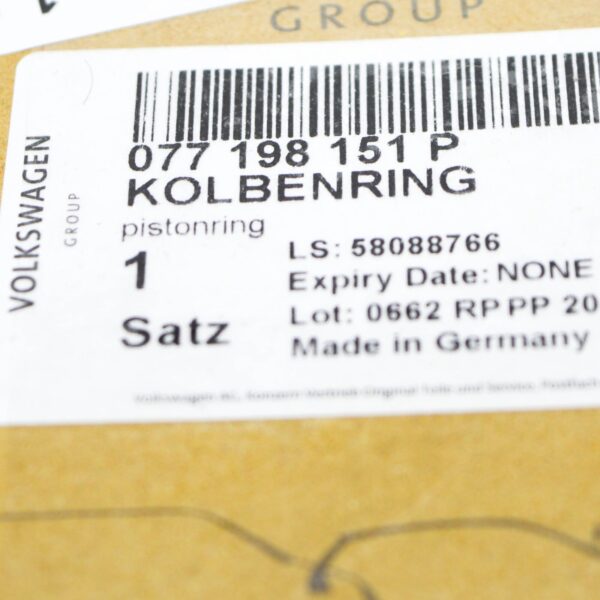 NEW AUDI R8 4S PISTON RINGS SET 077198151P - Image 8