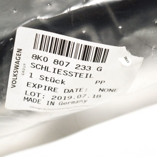NEW AUDI A4 B8 FRONT BUMPER BACKING PLATE 8K0807233G 2014 - Image 8
