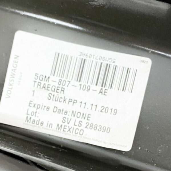 NEW VOLKSWAGEN GOLF MK7 FRONT SIDE BUMPER REINFORCEMENT BAR 5GM807109AE ORIGINAL - Image 6