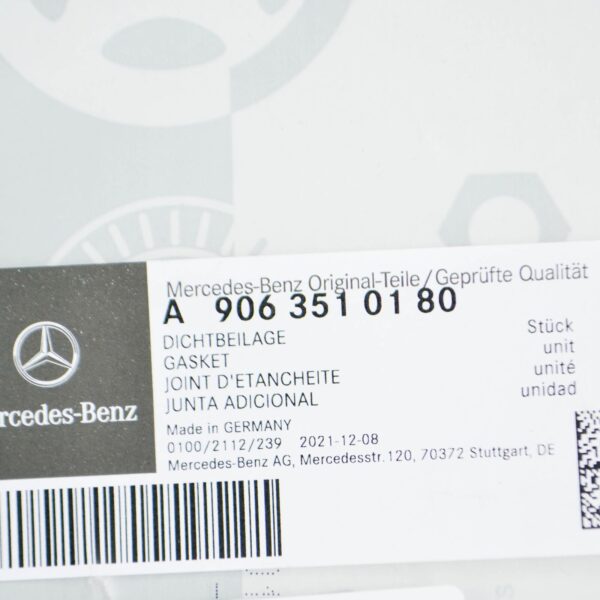 NEW MB SPRINTER W906 REAR COVER TO AXLE HOUSING GASKET A9063510180 ORIGINAL - Image 6