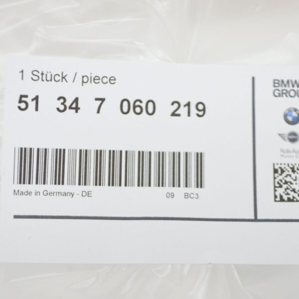 NEW BMW 3 E90 REAR LEFT SIDE WINDOW FRAME SEAL 51347060219 ORIGINAL - Image 6
