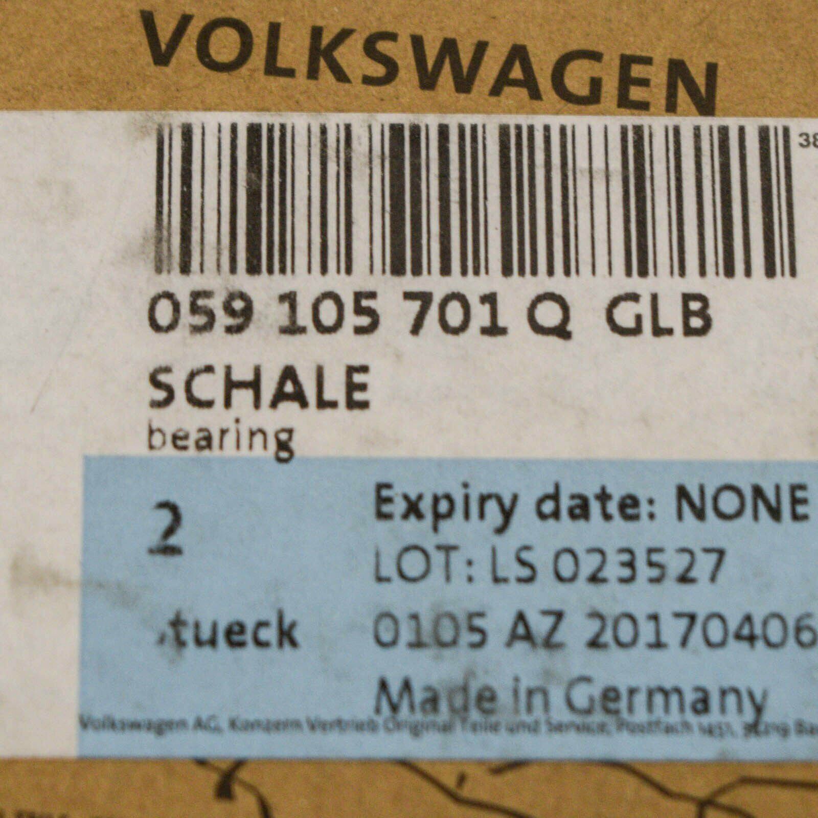NEW AUDI A4 CONNECTION ROD BEARING SHELL SET 2.7 TDI 120KW 059105701QGLB 6 NEW AUDI A4 CONNECTION ROD BEARING SHELL SET 2.7 TDI 120KW 059105701QGLB - Image 6
