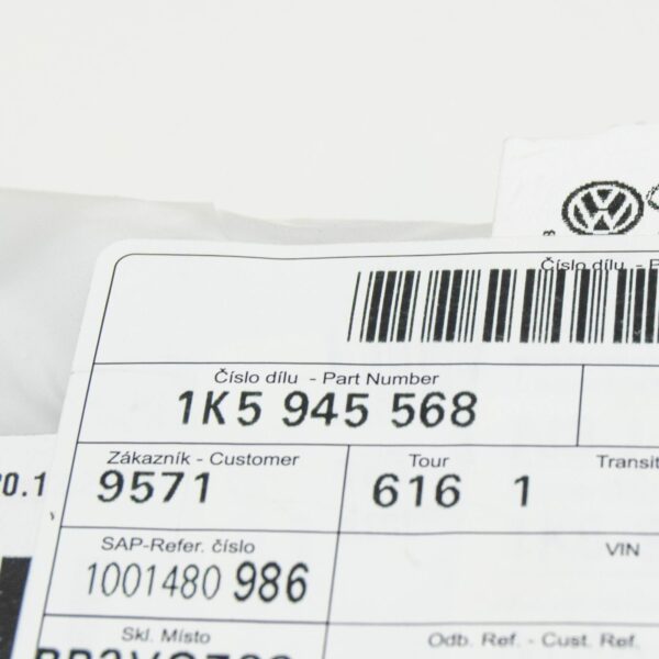 NEW VW GOLF VI 5K MK6 FRONT RIGHT SIDE MARKER LIGHT BRACKET 1K5945568 ORIGINAL - Image 6