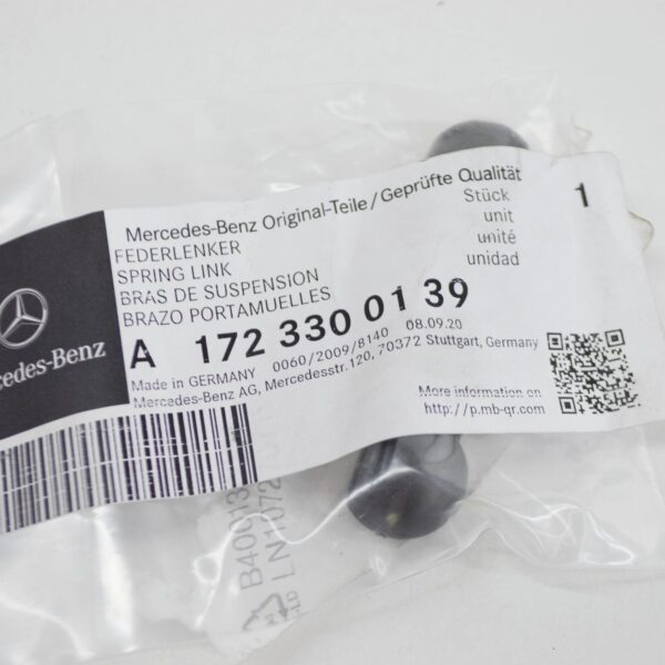 NEW MERCEDES-BENZ SLK R172 REAR LEFT SIDE LEDGE SPRING LINK A1723300139 ORIGINAL - Image 6