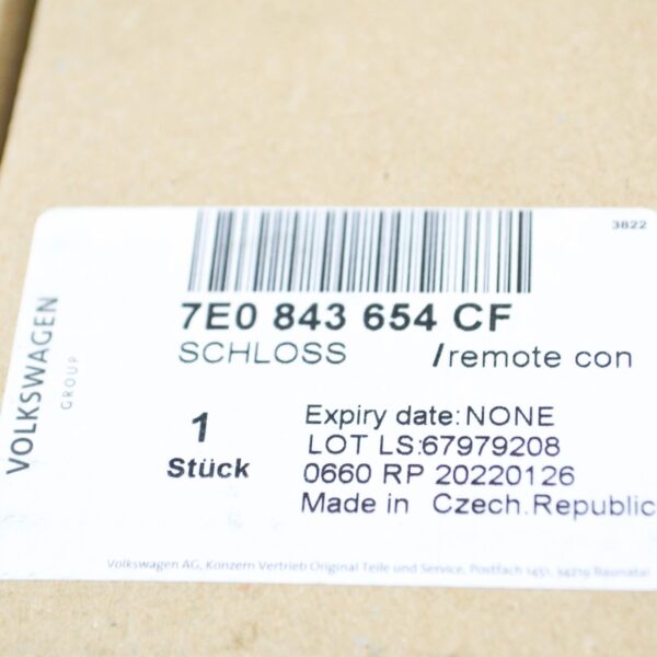 NEW VW TRANSPORTER T5  SLIDING DOOR CONTROL LOCK LEFT & RIGHT SIDE (RHD) - Image 7