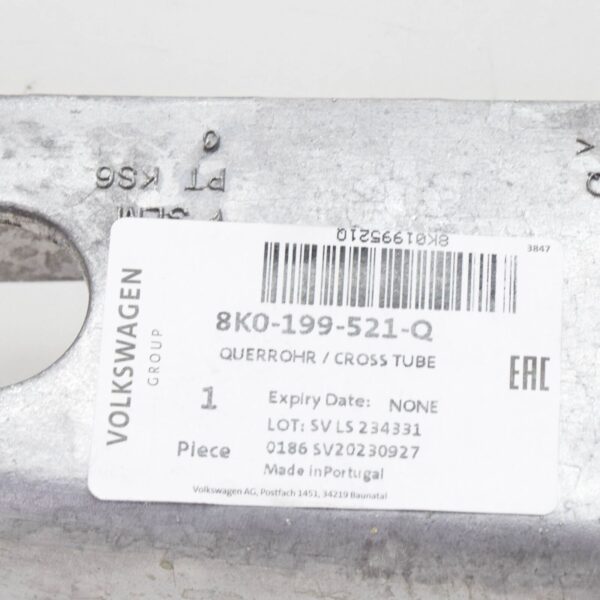 NEW AUDI A4 B8 FRONT SUBFRAME MEMBER MOUNT CROSS TUBE 8K0199521Q ORIGINAL - Image 6