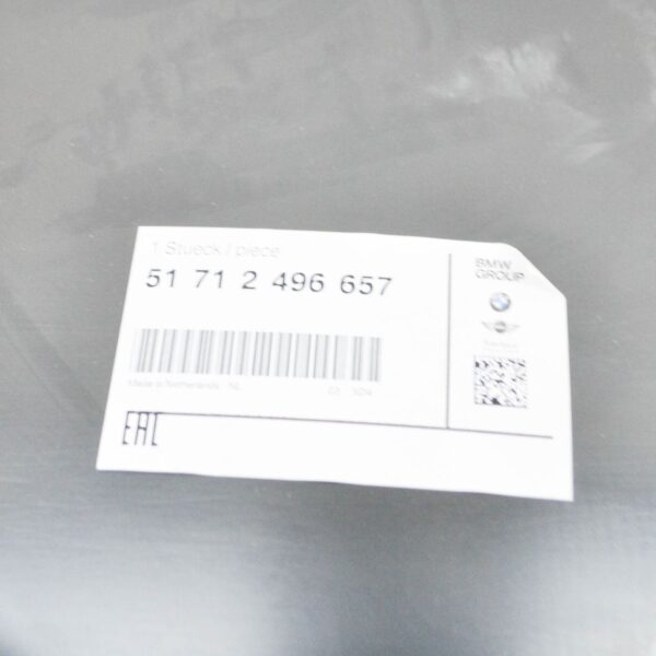 NEW BMW M5 E39 REAR LEFT FENDER WHEEL HOUSING COVER 51712496657 ORIGINAL - Image 6