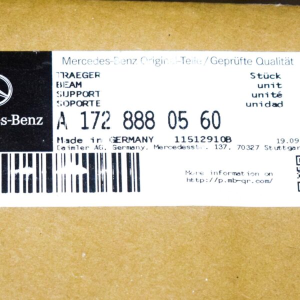 NEW MERCEDES-BENZ SLK R172 RADIATOR GRILLE A1728880560 ORIGINAL - Image 6