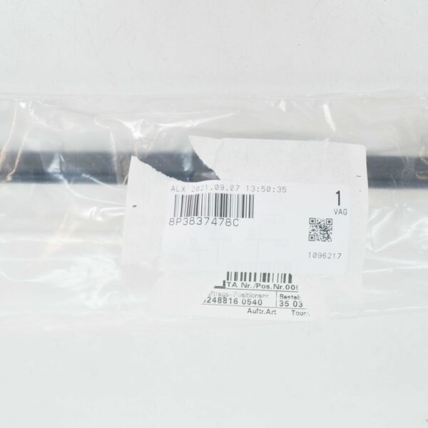 NEW AUDI A3 8P FRONT RIGHT DOOR OUTER WINDOW APERTURE SEAL 8P3837478C - Image 8
