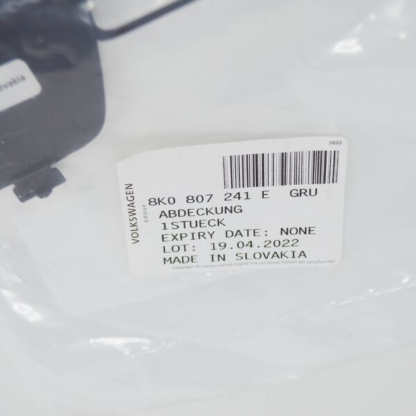 NEW AUDI A4 B8 FRONT BUMPER TOW HOOK EYE COVER 8K0807241EGRU ORIGINAL - Image 6